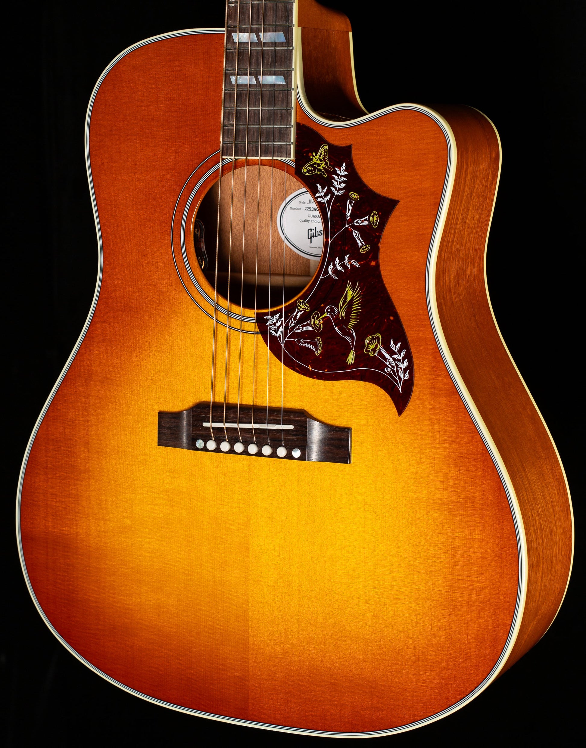 Gibson Hummingbird Standard EC Heritage Cherry Sunburst (082)