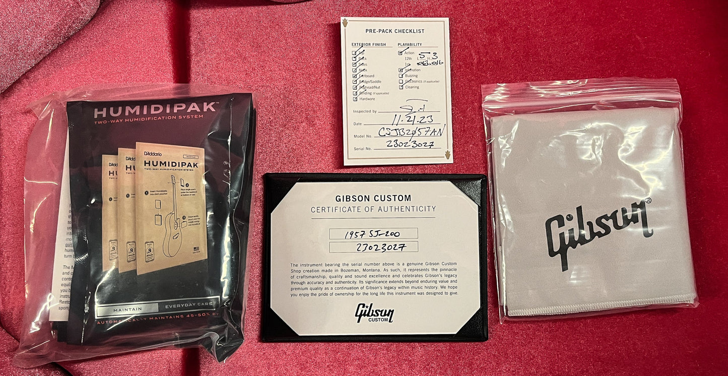 Gibson 1957 SJ-200 Antique Natural (027)