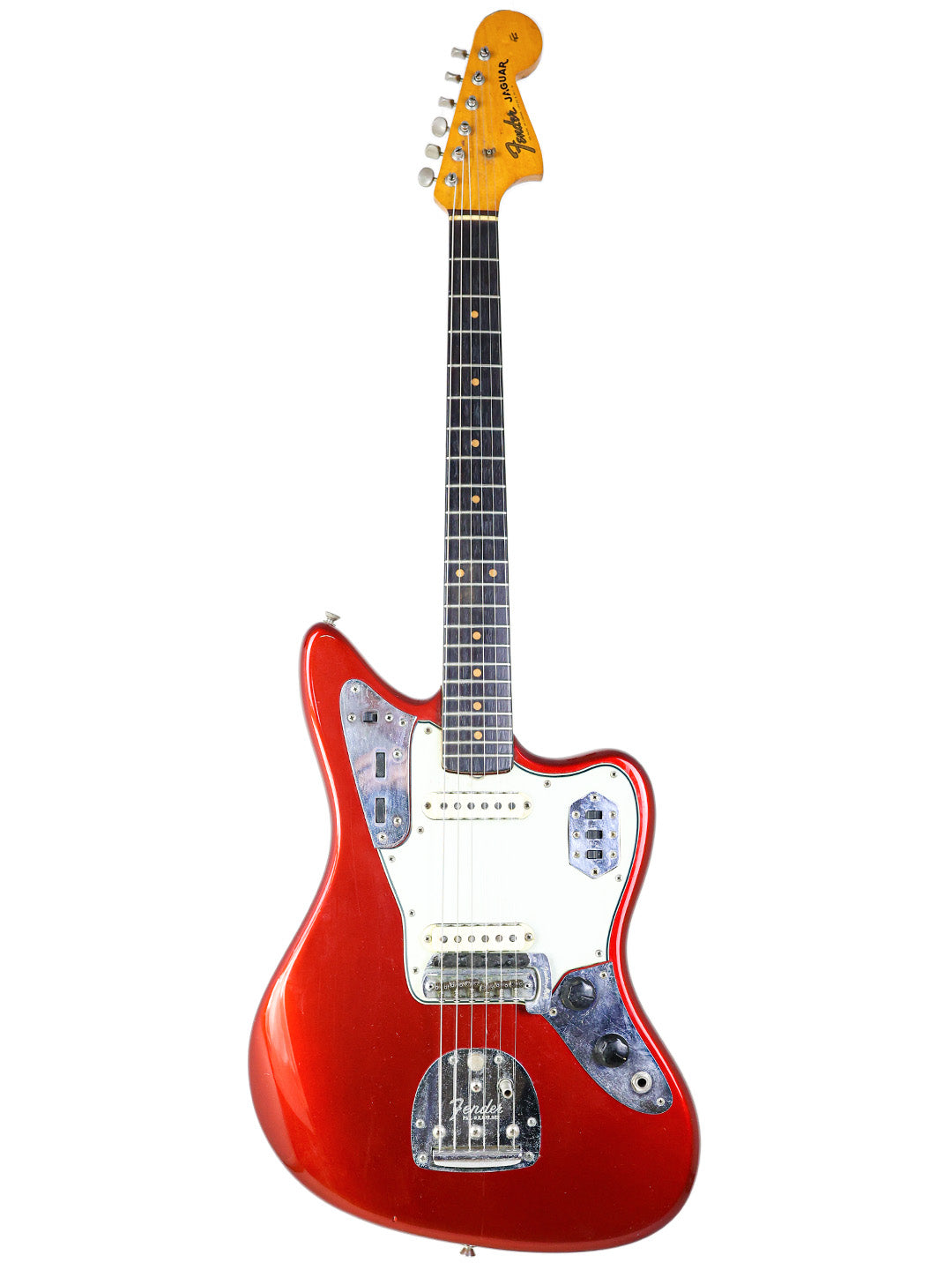 SOLD - Vintage L-Series Fender Jaguar Refinish - USA 1964