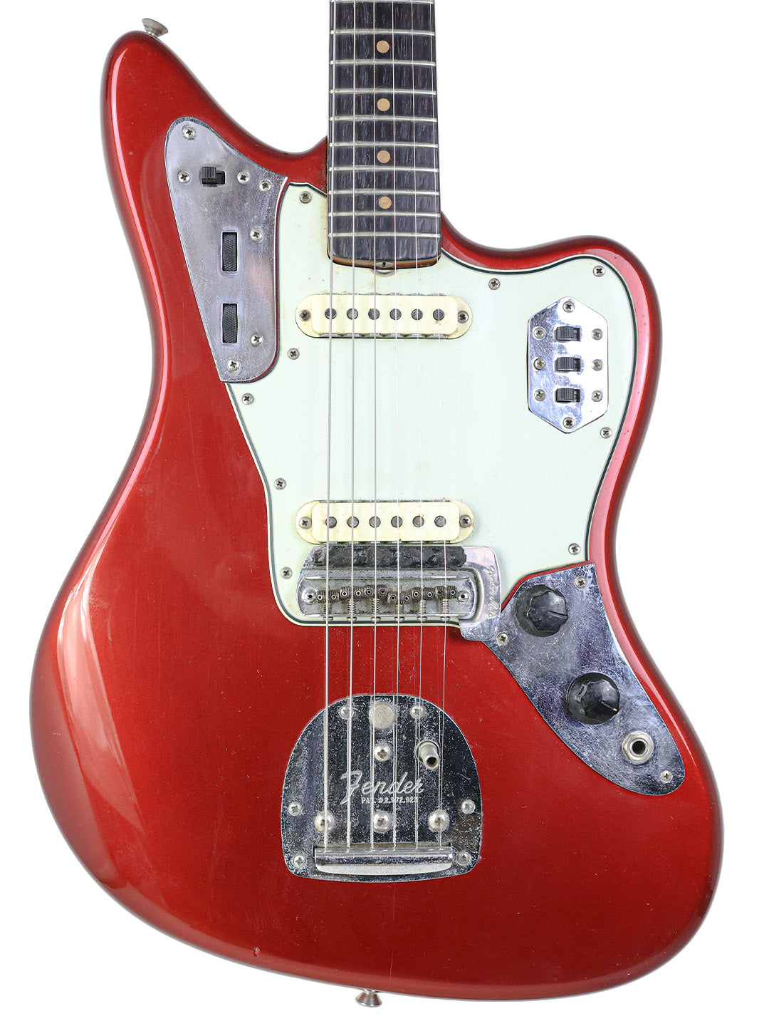 SOLD - Vintage L-Series Fender Jaguar Refinish - USA 1964