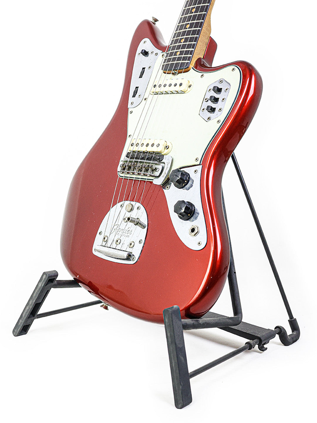 SOLD - Vintage L-Series Fender Jaguar Refinish - USA 1964