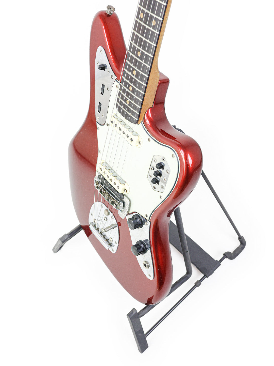 SOLD - Vintage L-Series Fender Jaguar Refinish - USA 1964