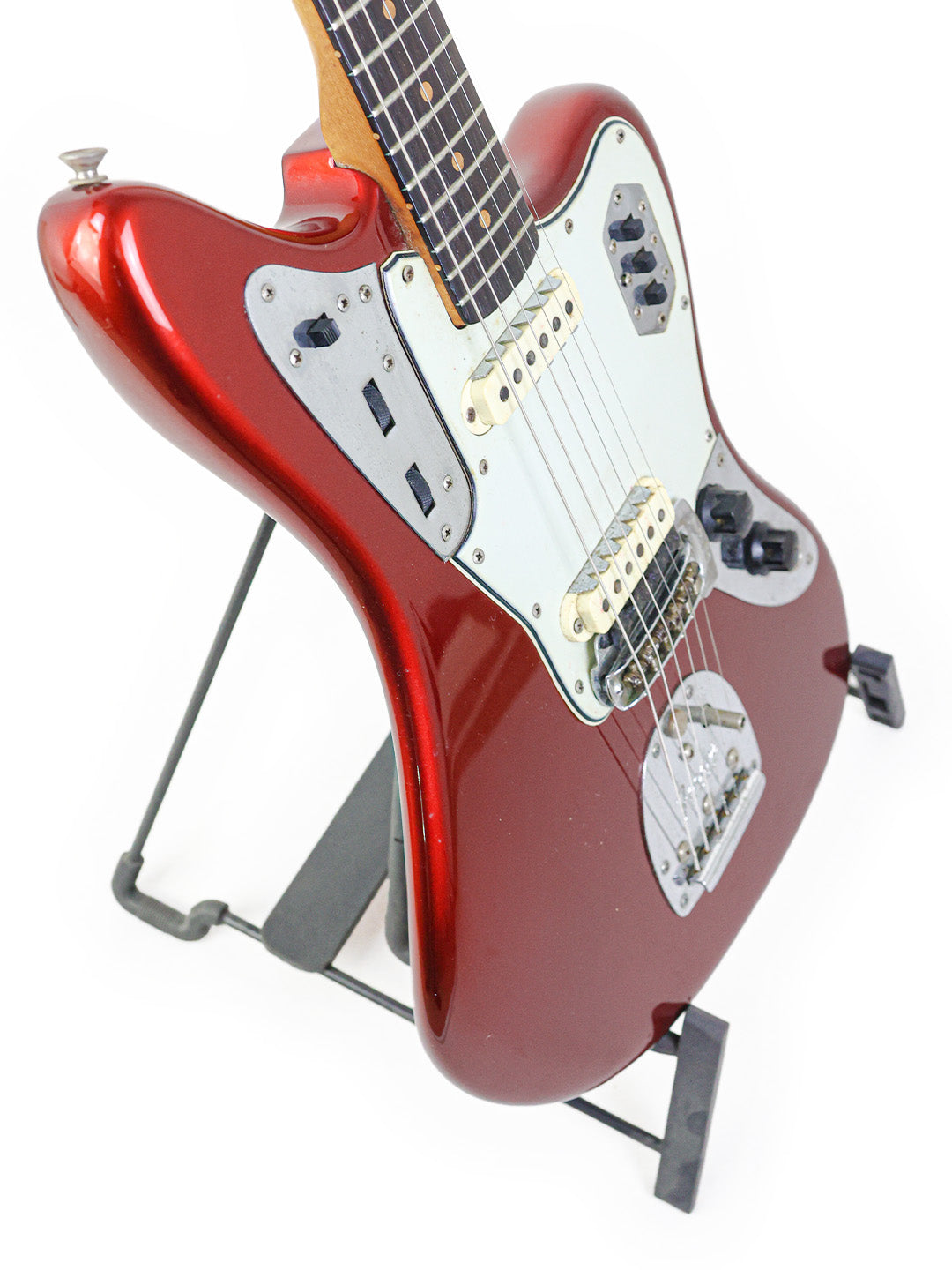 SOLD - Vintage L-Series Fender Jaguar Refinish - USA 1964