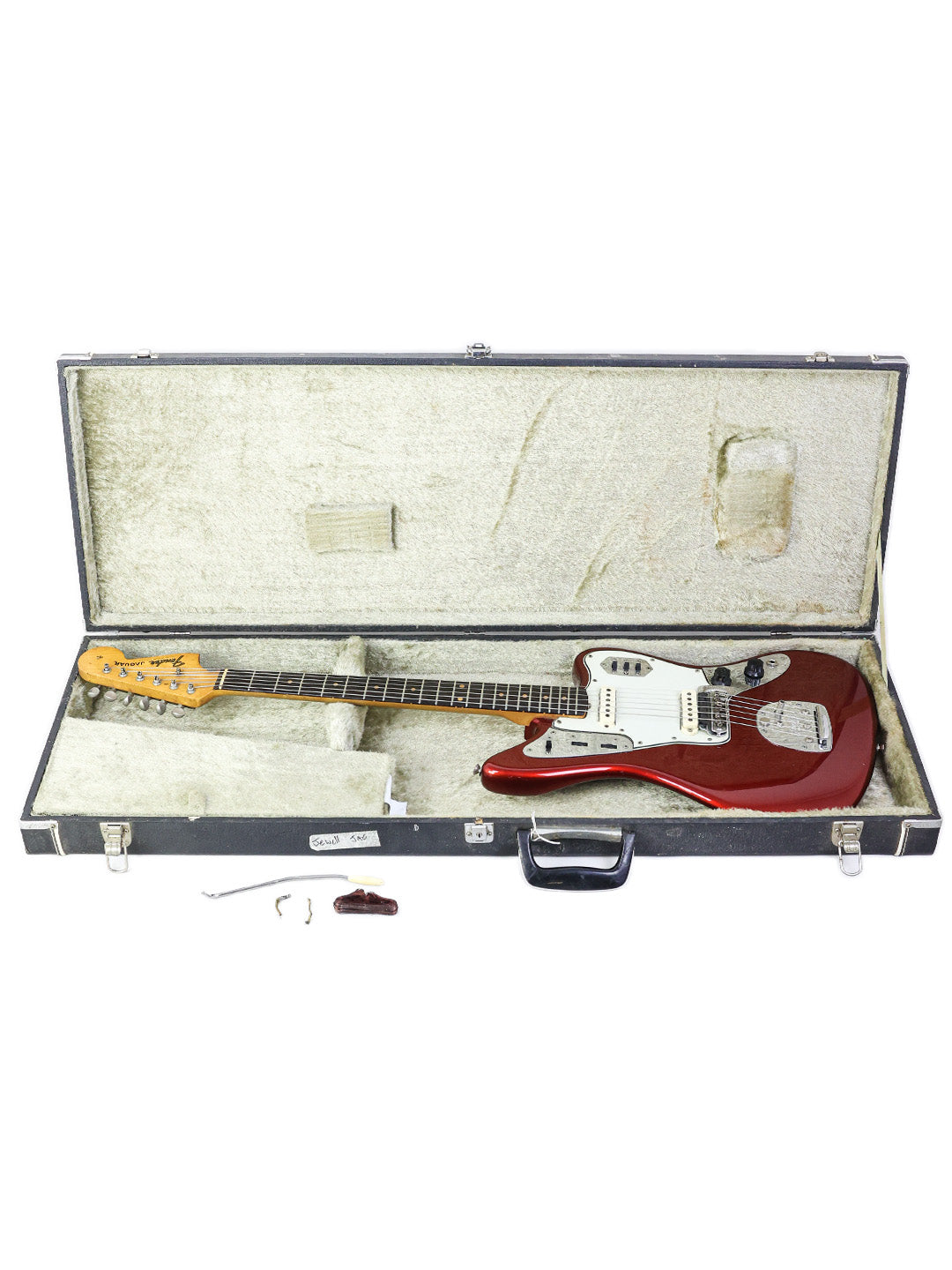 SOLD - Vintage L-Series Fender Jaguar Refinish - USA 1964