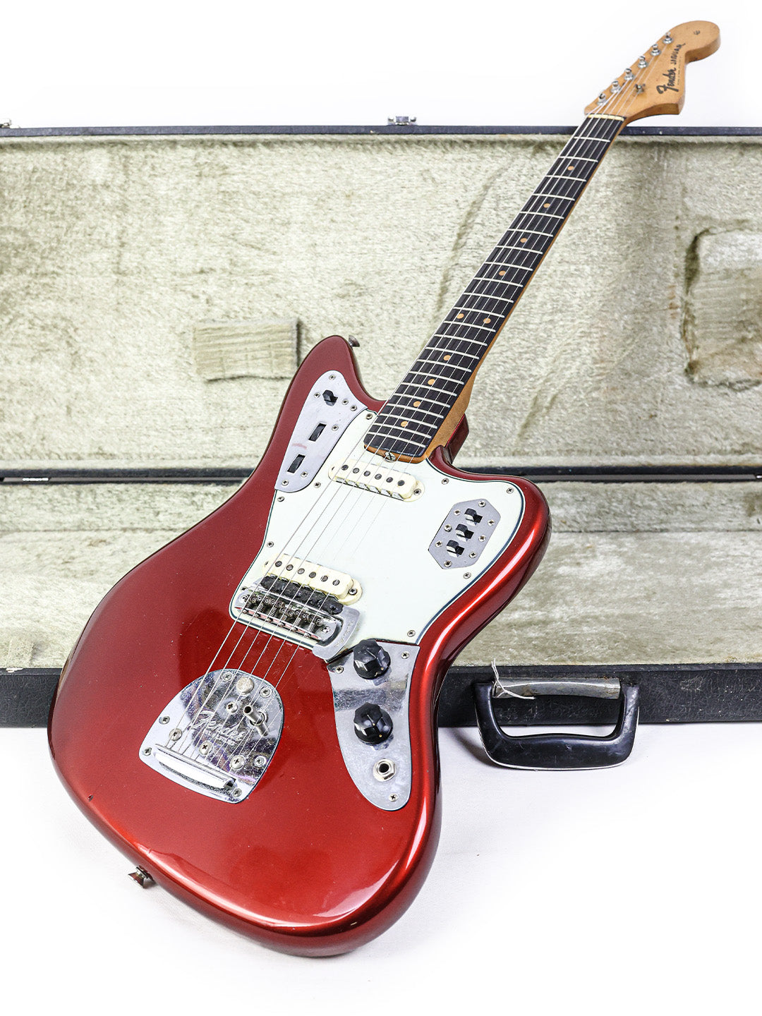 SOLD - Vintage L-Series Fender Jaguar Refinish - USA 1964