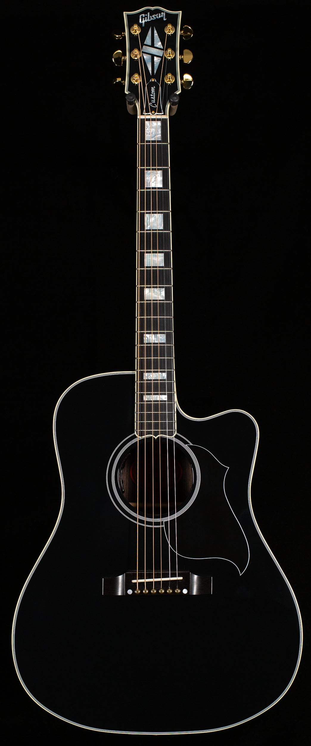 Gibson Custom Shop Songwriter EC Custom Ebony (063)