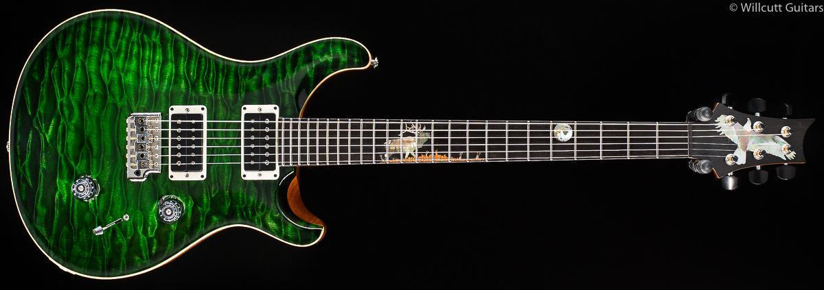 PRS Private Stock 6328 Custom 24 Evergreen Glow Elk/Eagle Inlay