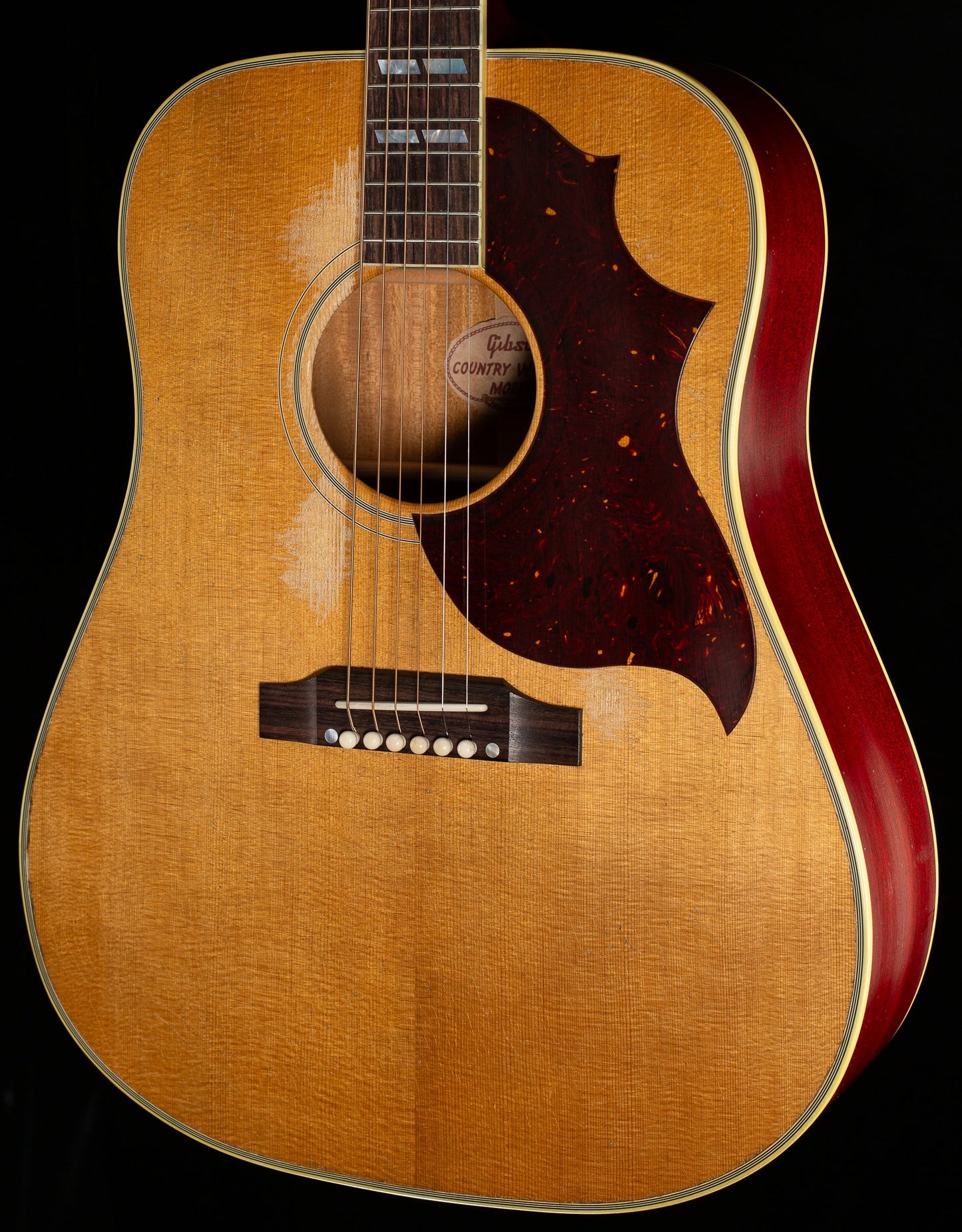 Gibson Custom Shop 1963 Country Western Murphy Lab Heavy Aged Smoked Natural (038)