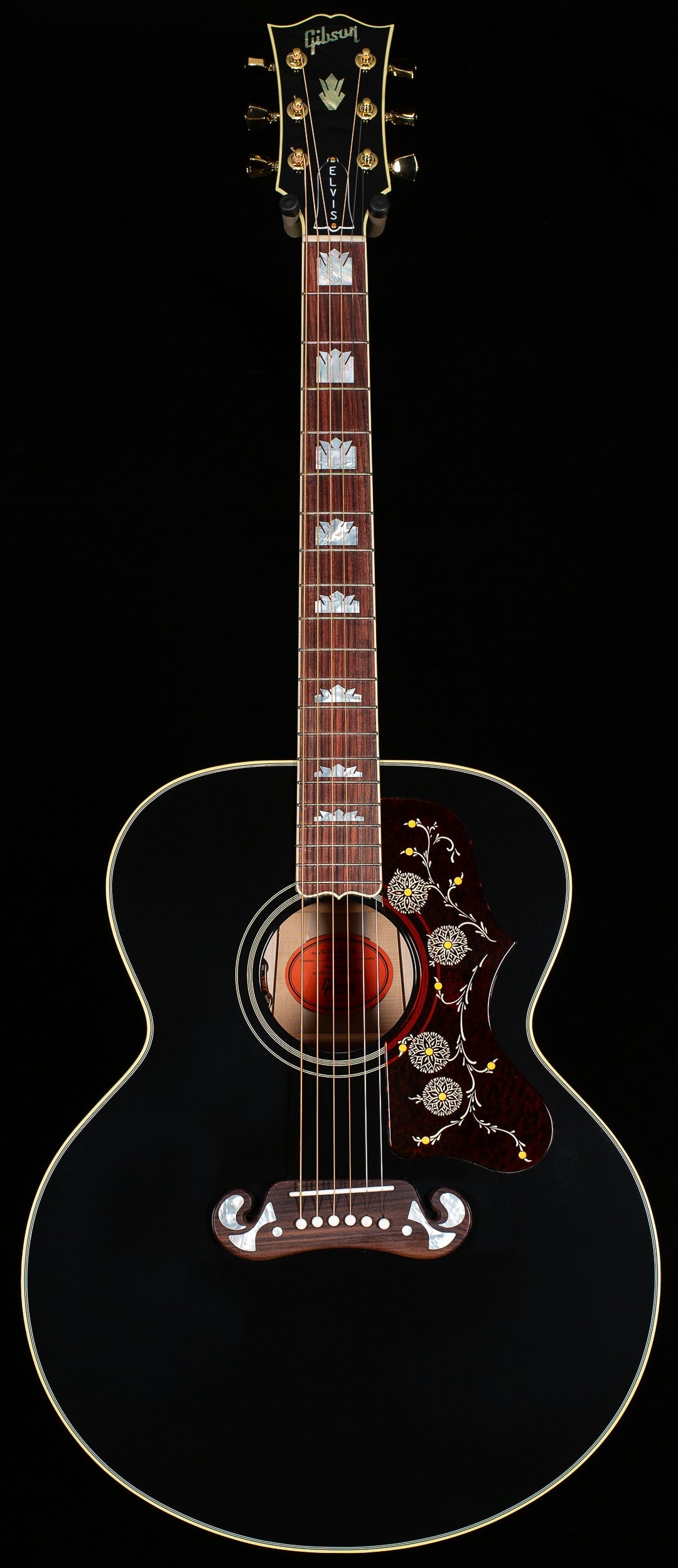 Gibson Elvis SJ-200 Ebony (013)