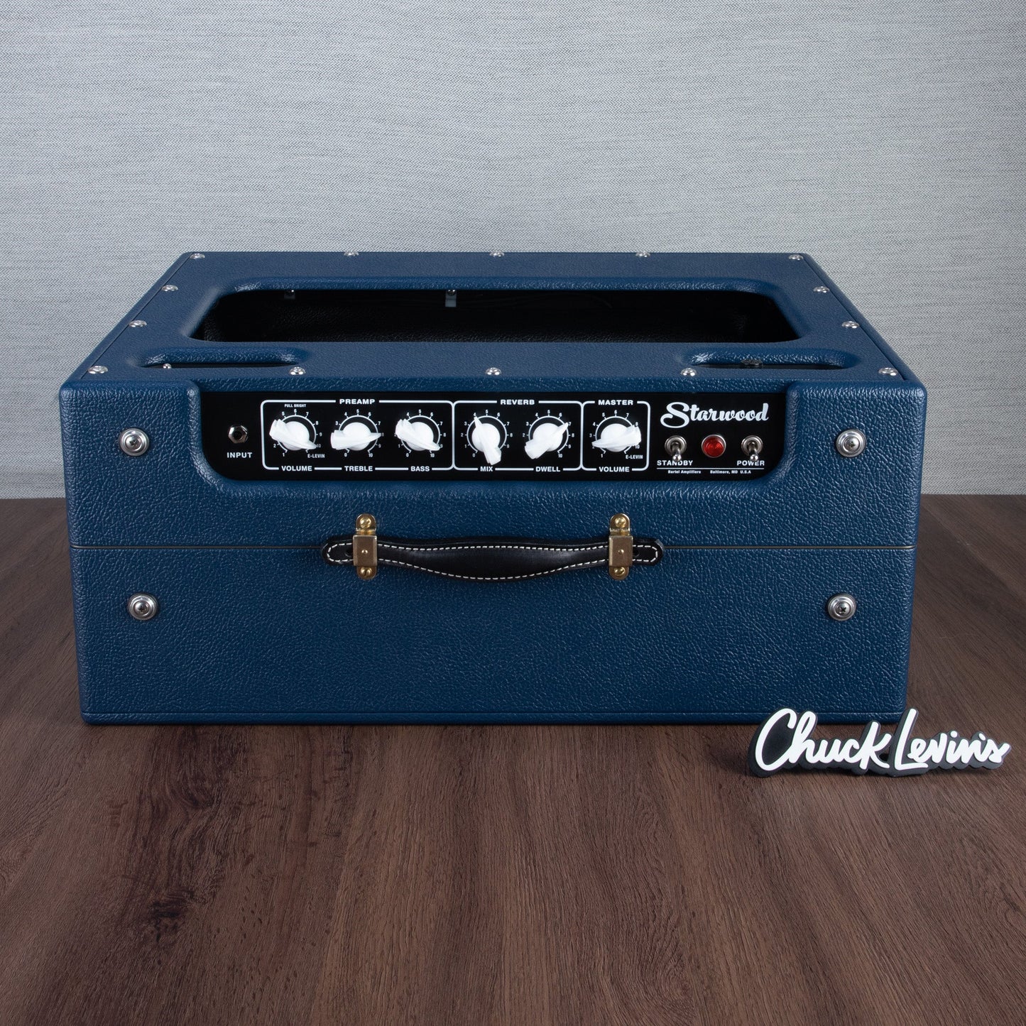 Bartel Starwood 28-Watt 6L6GC 1x12-Inch Combo Amplifier with Boost in Blue Tolex - CHUCKSCLUSIVE 65th Anniversary Edition
