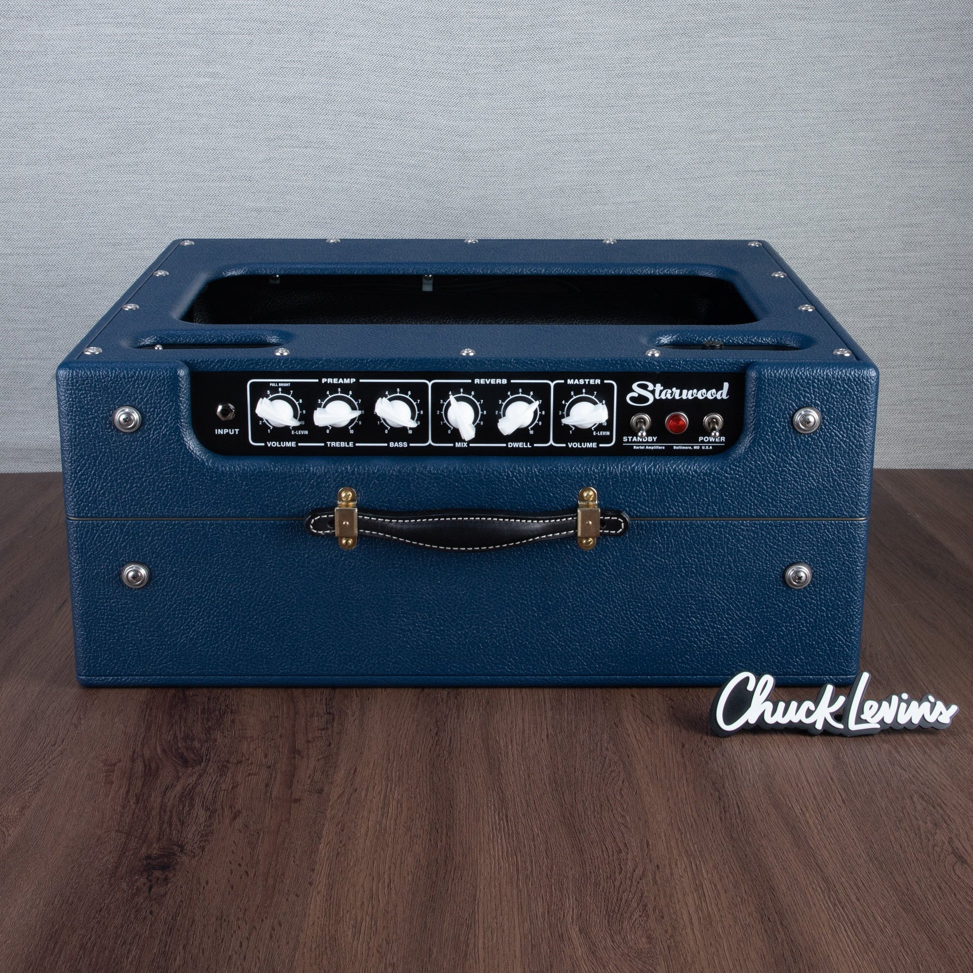 Bartel Starwood 28-Watt 6L6GC 1x12-Inch Combo Amplifier with Boost in Blue Tolex - CHUCKSCLUSIVE 65th Anniversary Edition