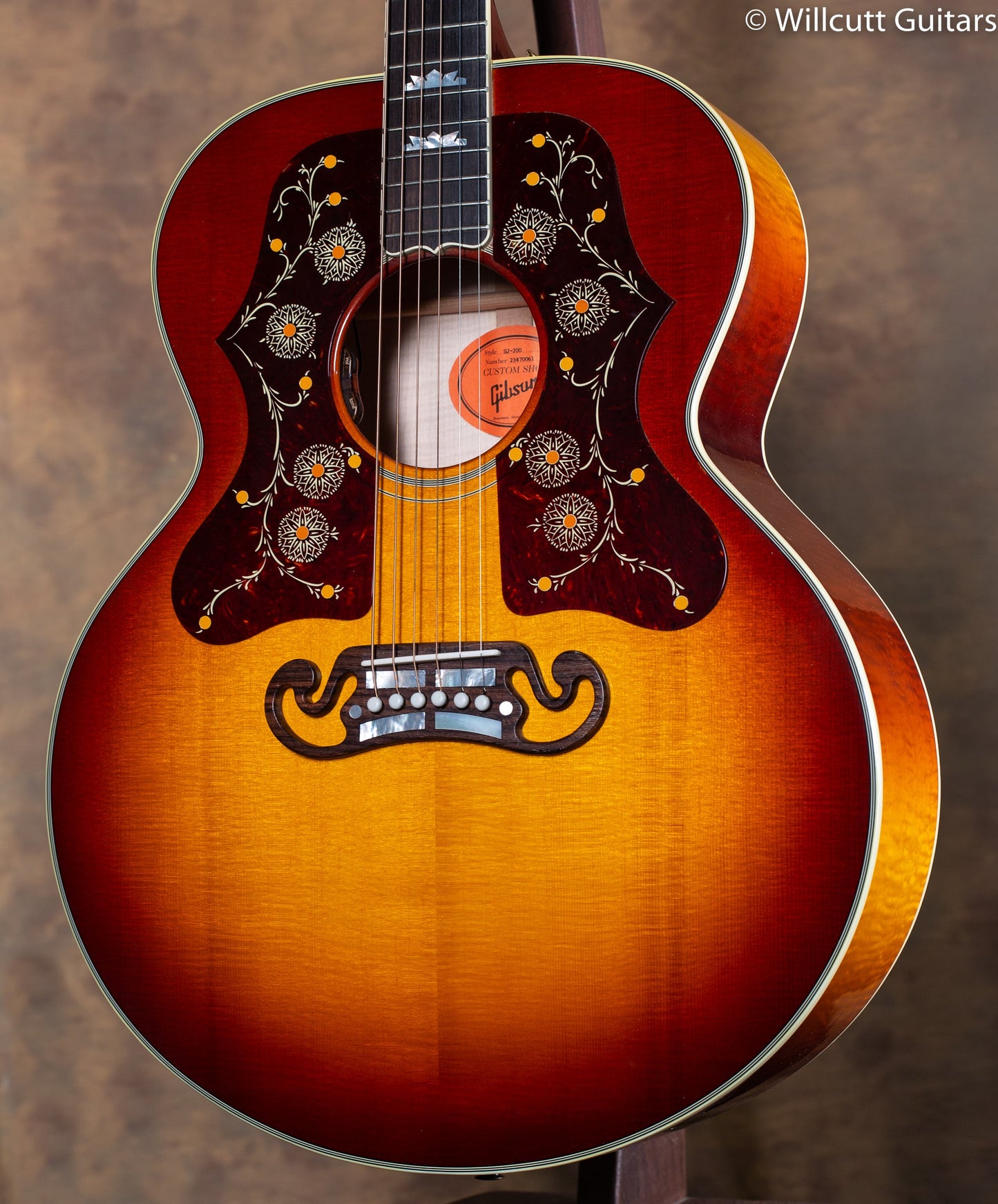 Gibson Custom Shop SJ-200 Autumn Burst Double Pickguard