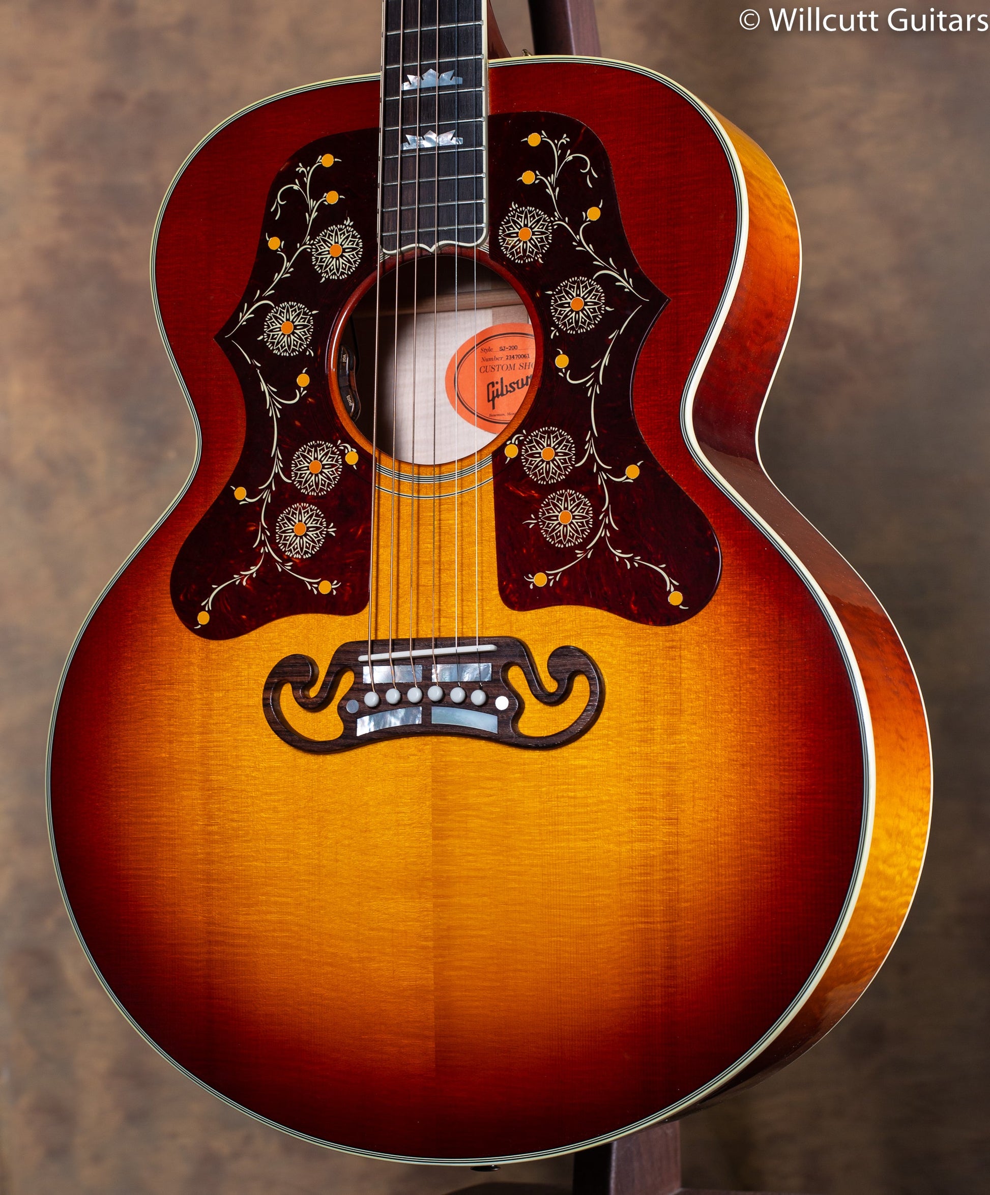 Gibson Custom Shop SJ-200 Autumn Burst Double Pickguard