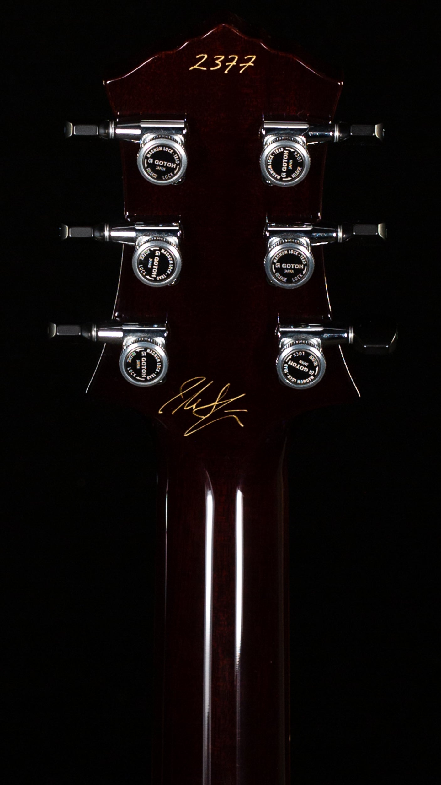 Knaggs Influence Kenai Trem Charcoal Tiger w/T2 Maple Top (377)
