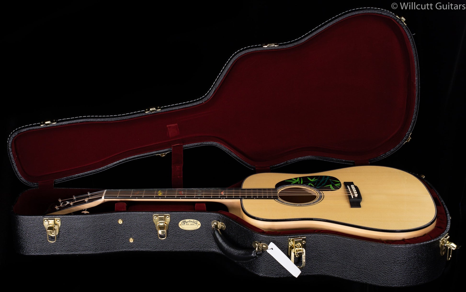 Martin Custom Shop Dreadnought Alaskan Cedar Sushi Inlay (995)