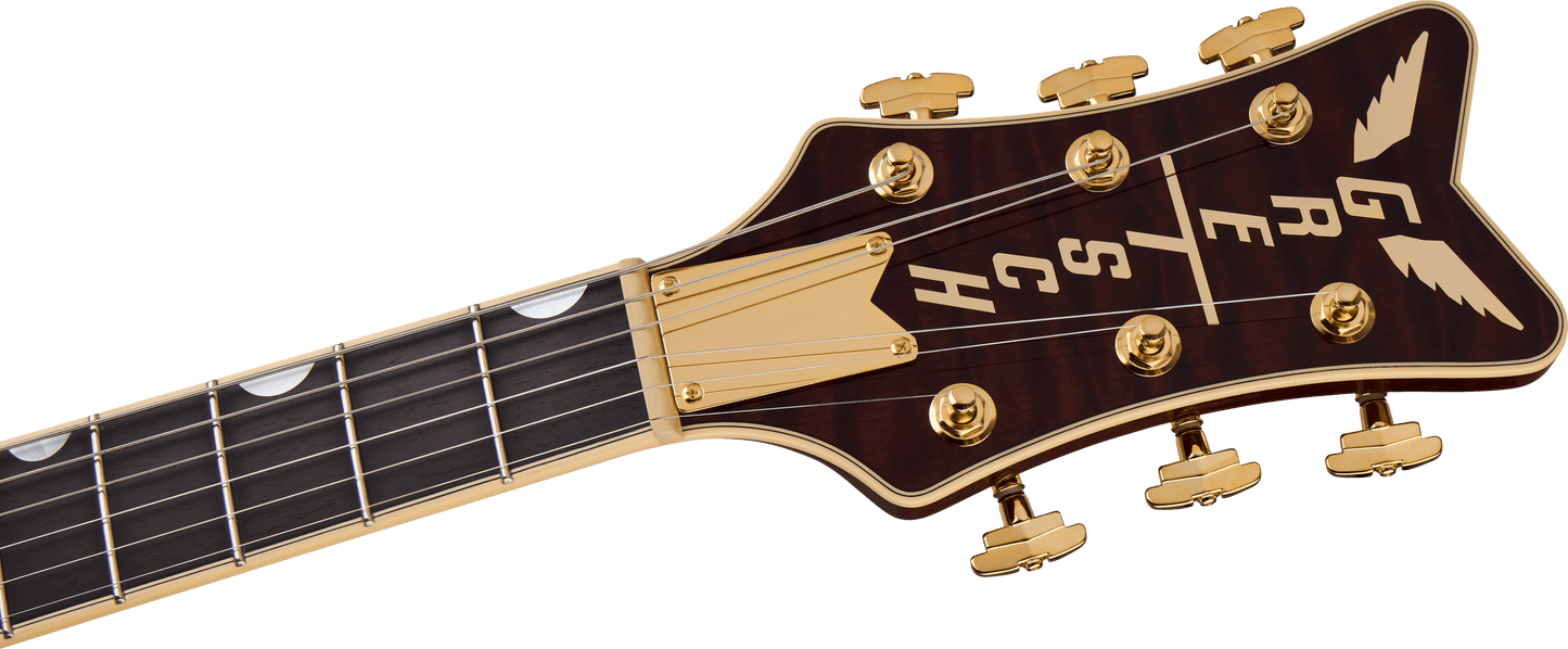 Gretsch Limited Edition Falcon Center Block Jr. with Bigsby Quilted Maple, Ebony Fingerboard, Roundup Orange