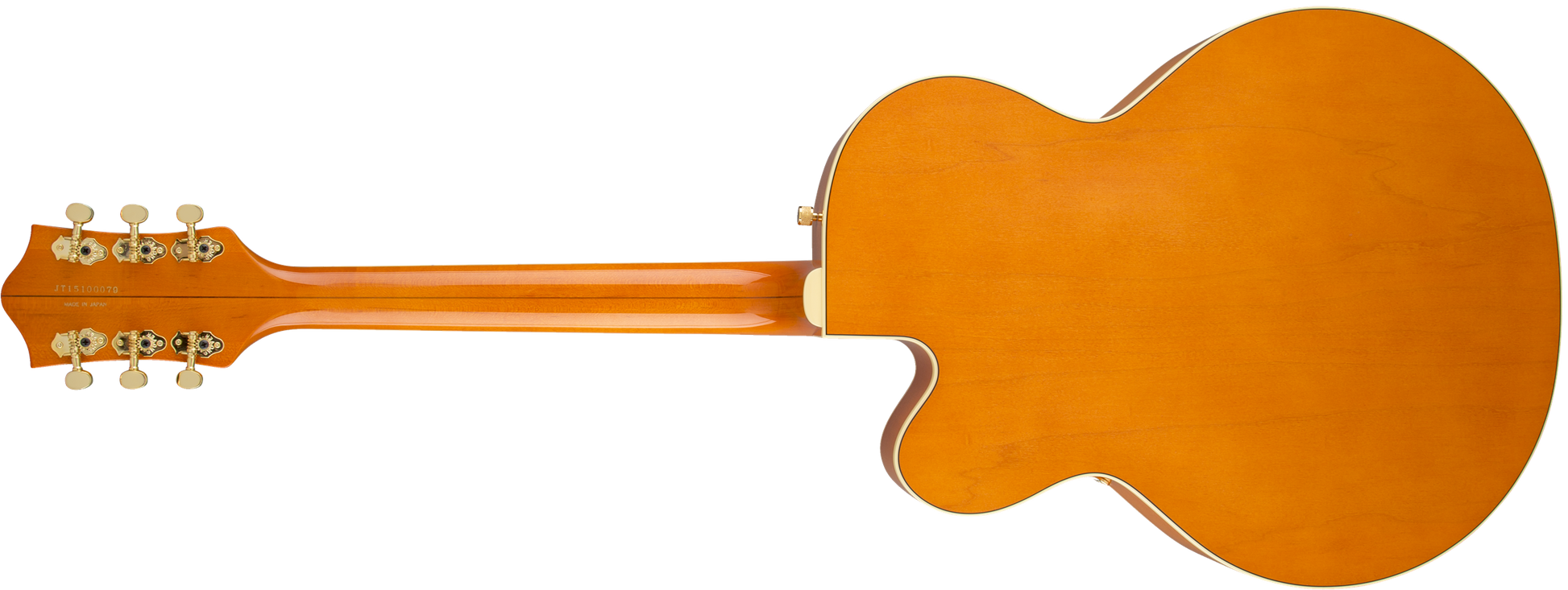Gretsch G6120T-55 Vintage Select Edition '55 Chet Atkins Hollow Body with Bigsby, TV Jones, Vintage Orange Stain Lacquer