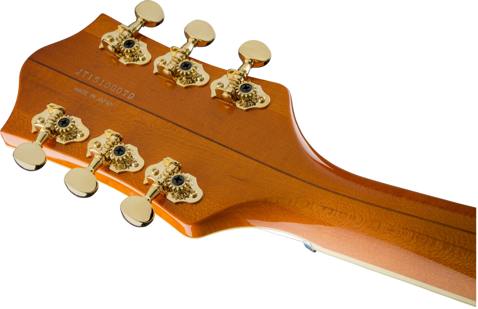 Gretsch G6120T-55 Vintage Select Edition '55 Chet Atkins Hollow Body with Bigsby, TV Jones, Vintage Orange Stain Lacquer