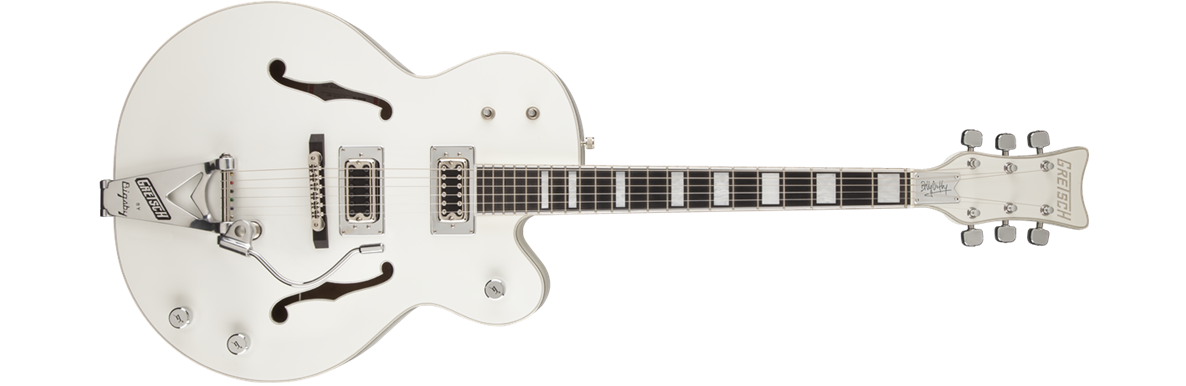 Gretsch G7593T Billy Duffy Falcon White Bigsby w/case