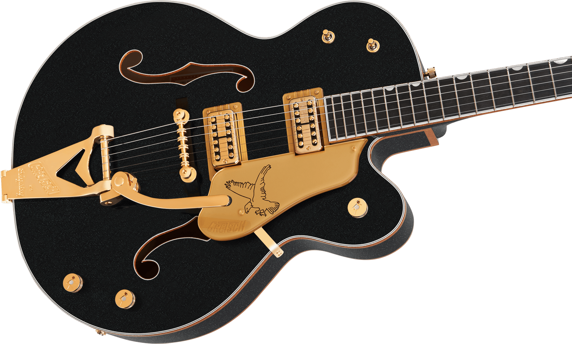Gretsch G6136TG-58 Limited Edition 1958 Custom Falcon with Bigsby, Ebony Fingerboard, Emerald Night
