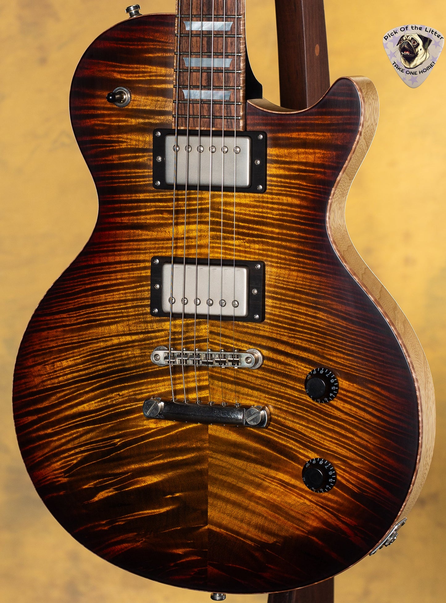 Nik Huber Krautster II Custom Tigereye Burst Semigloss