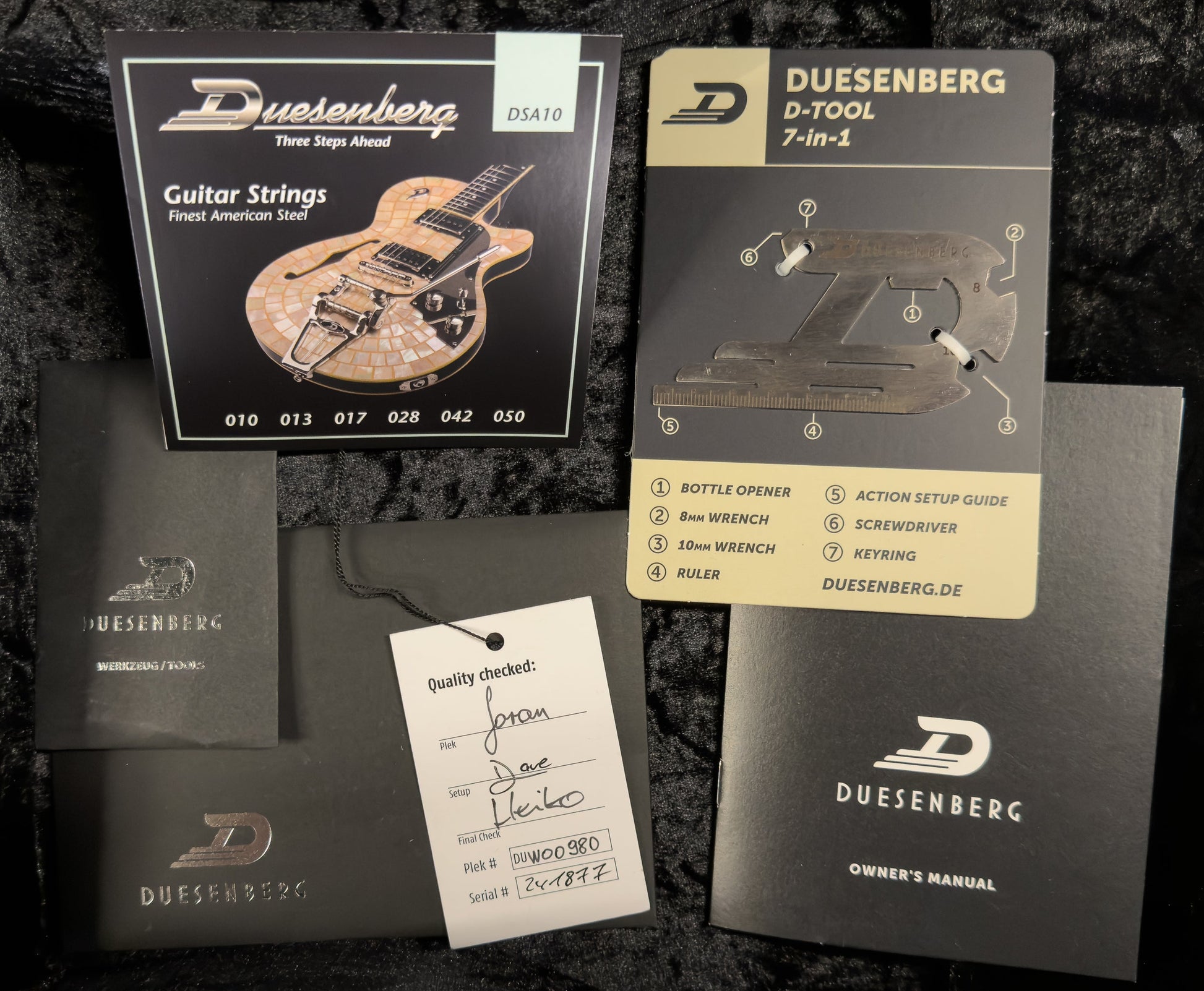 Duesenberg Fantom Series S Tobacco Burst (877)