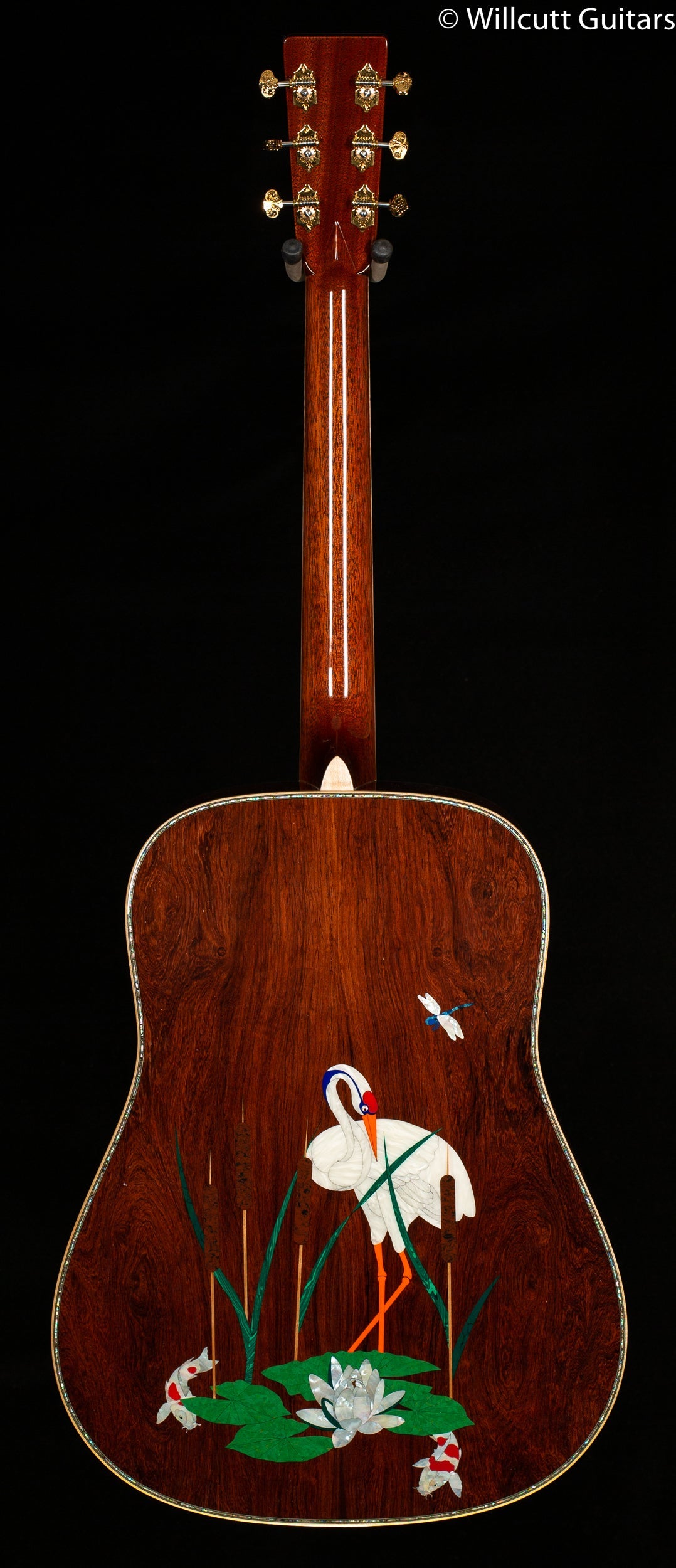 Martin Custom Shop D-45 Harvey Leach Lotus Flower (112)
