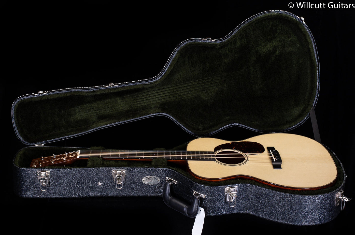 Martin Custom Shop 000 18 Style Engelmann Spruce/Quilted Mahogany