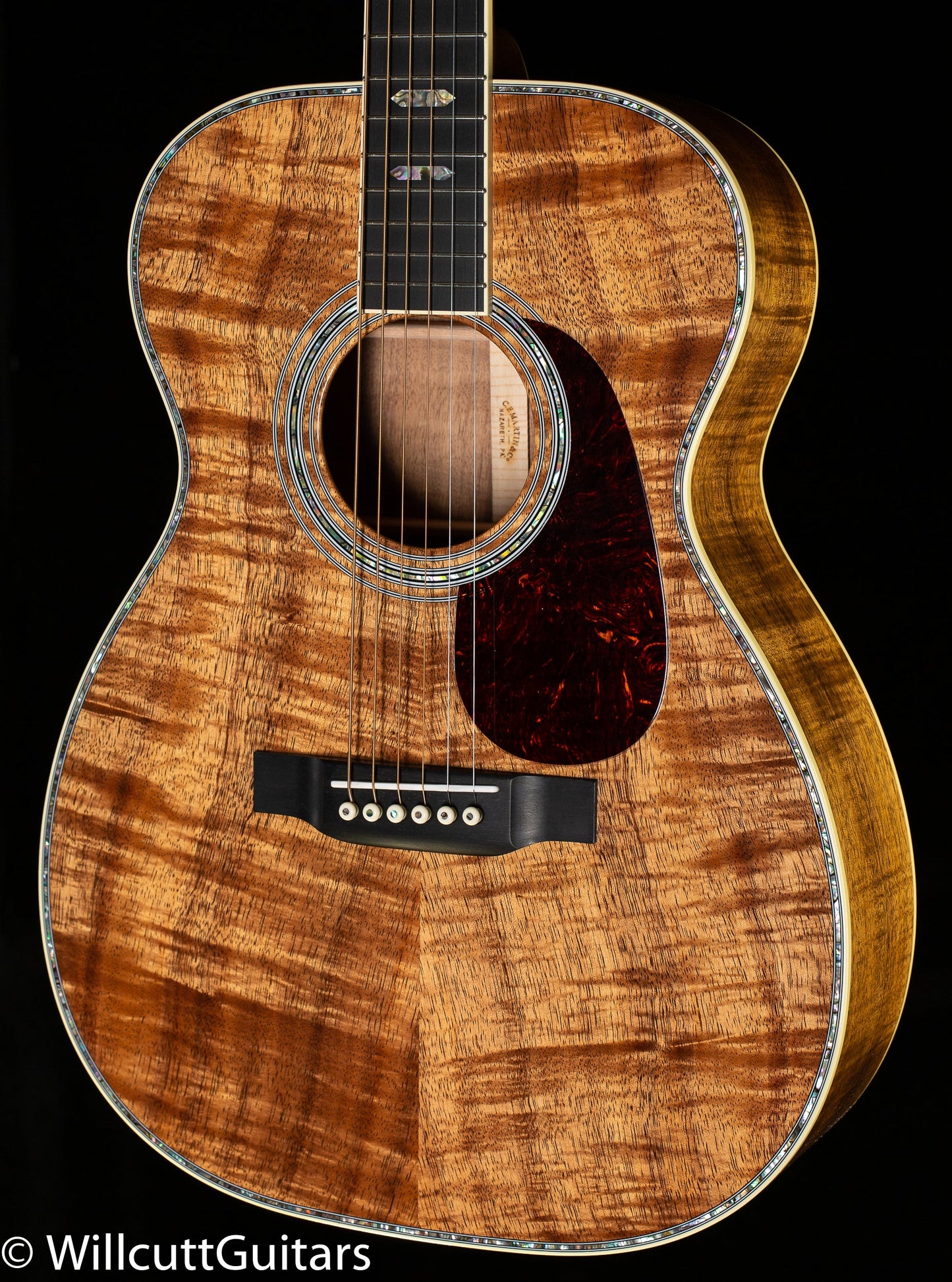 Martin Custom Shop 00 41 Style Flamed Koa