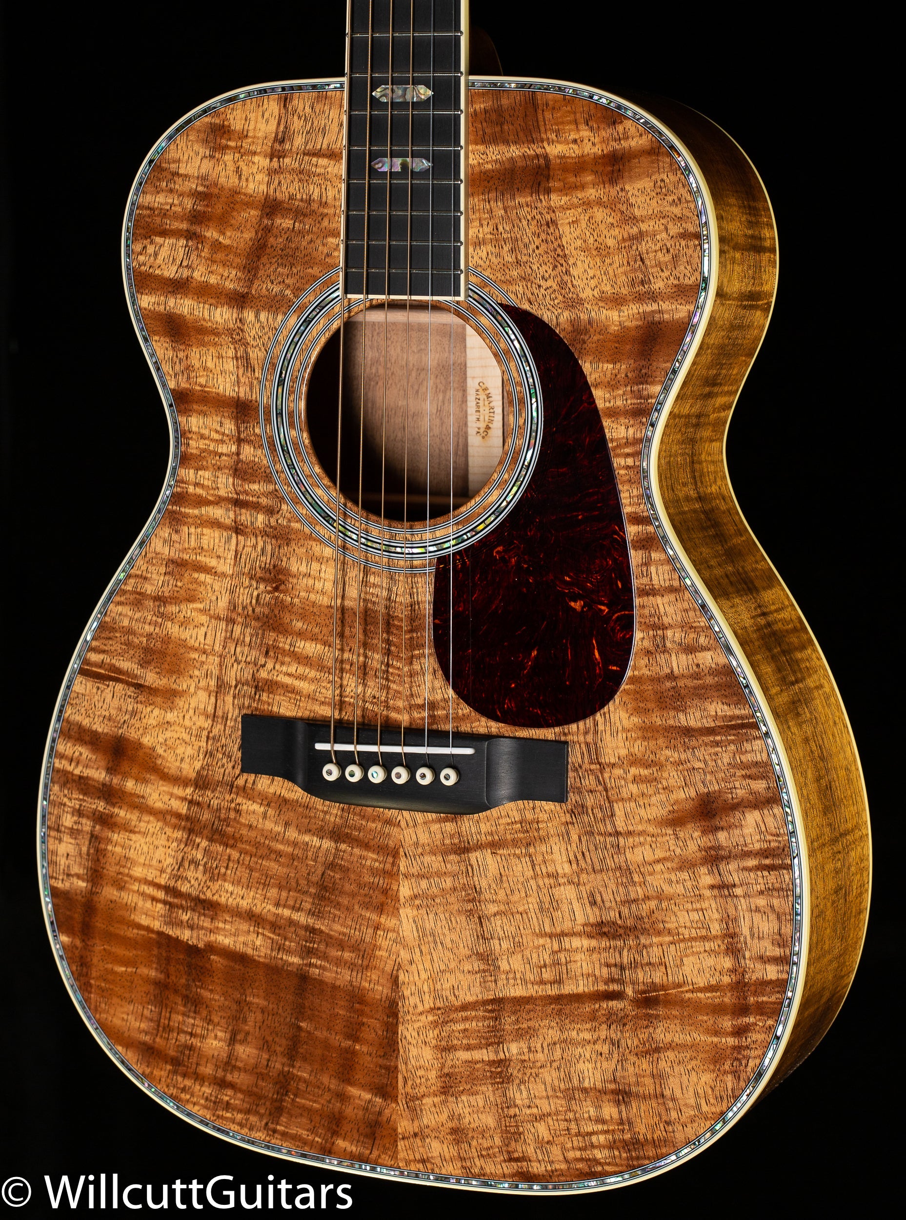 Martin Custom Shop 00 41 Style Flamed Koa