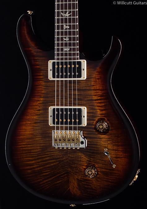 PRS Custom 22 Black Gold Burst 10 Top (144)
