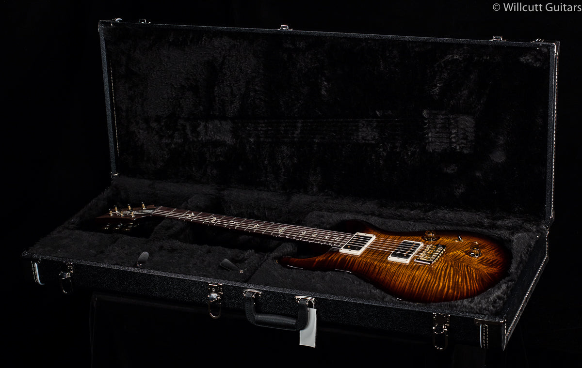 PRS Custom 22 Black Gold Burst 10 Top (144)