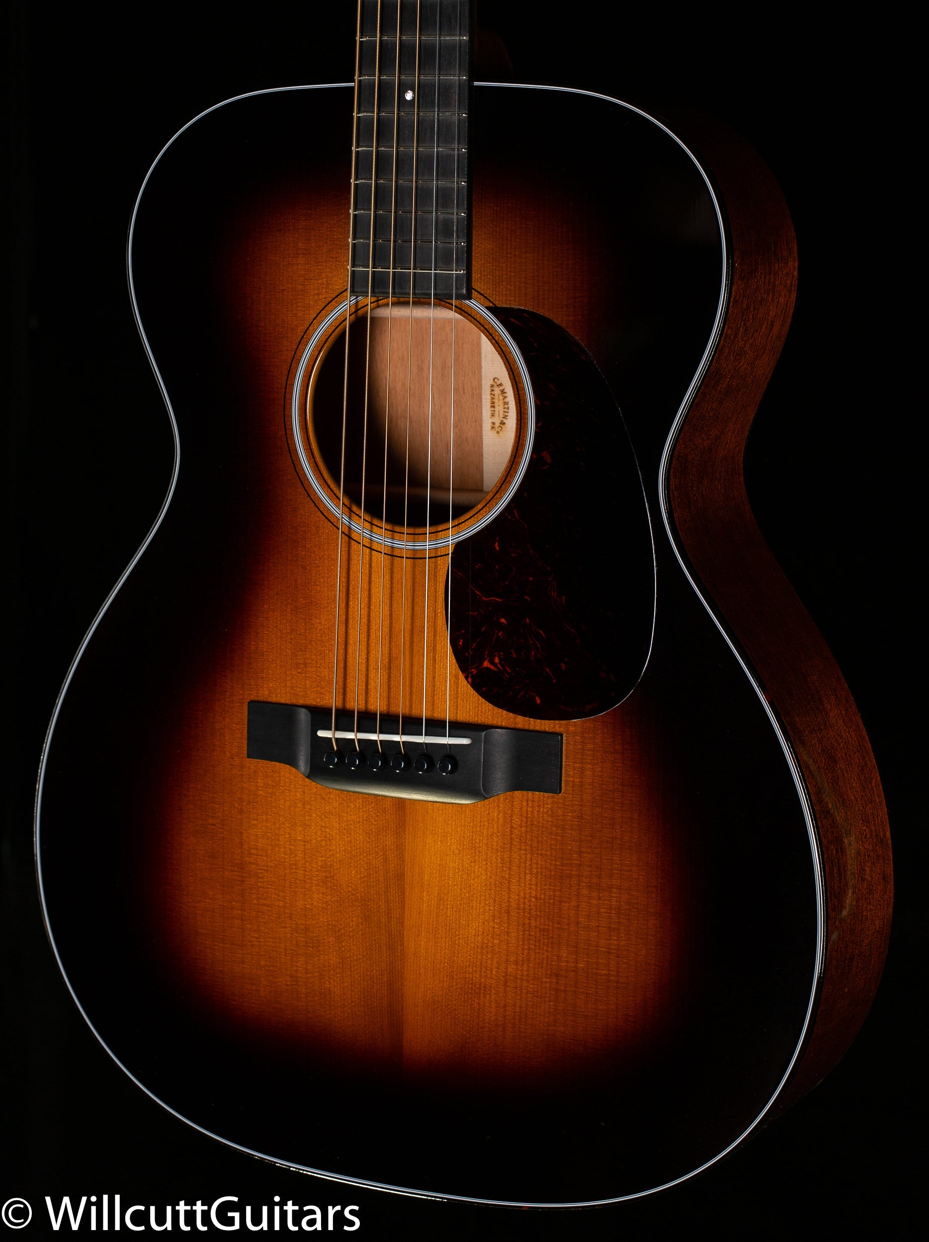 Martin Custom Shop 000 18 Style Sinker Mahogany Adirondack VTS Sunburst