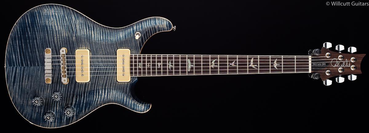PRS McCarty 594 Soapbar Faded Whale Blue 10 Top (141)