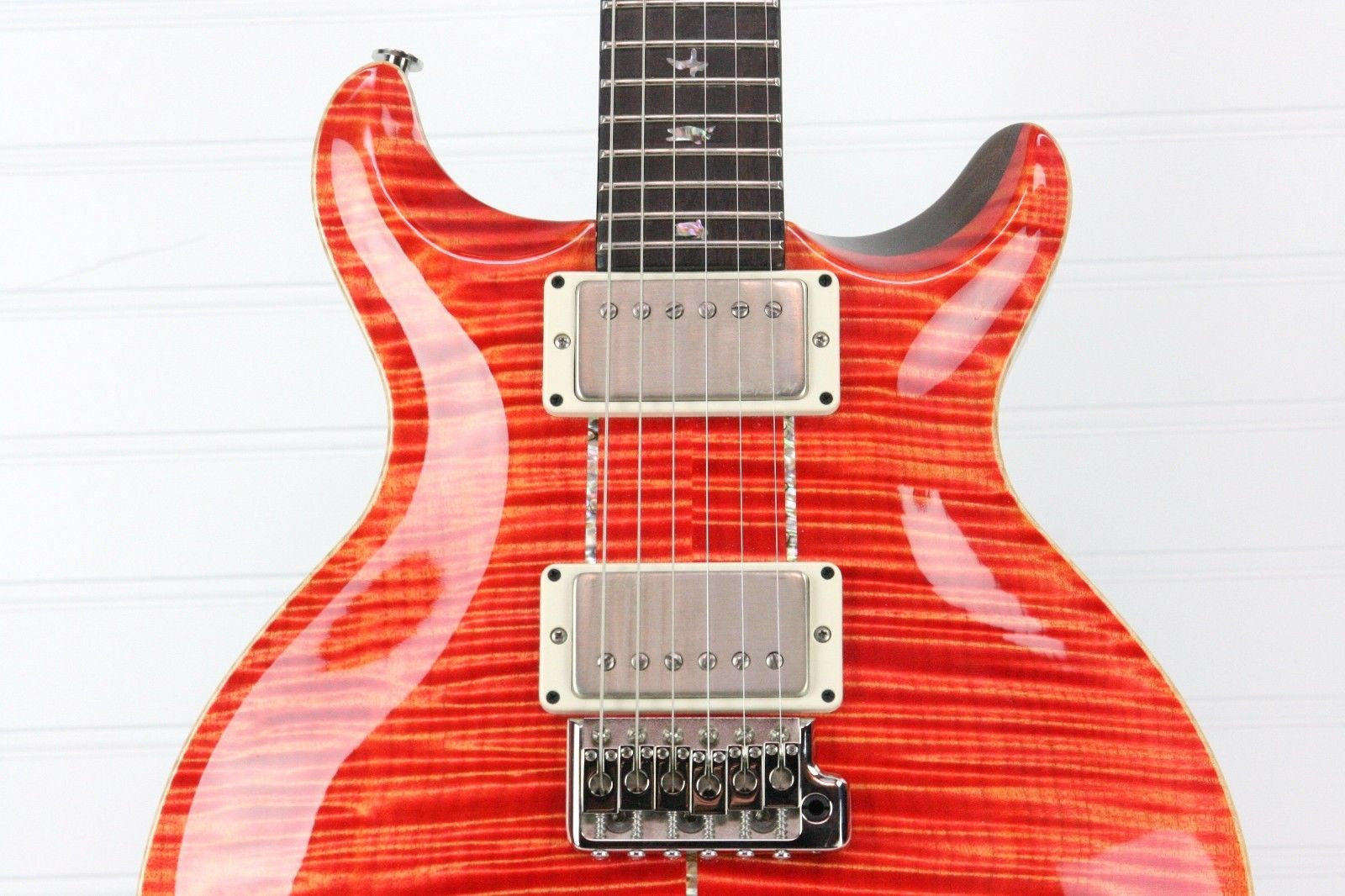 2015 PRS Private Stock BRAZILIAN ROSEWOOD Santana II SALMON!! Paul Reed Smith PS