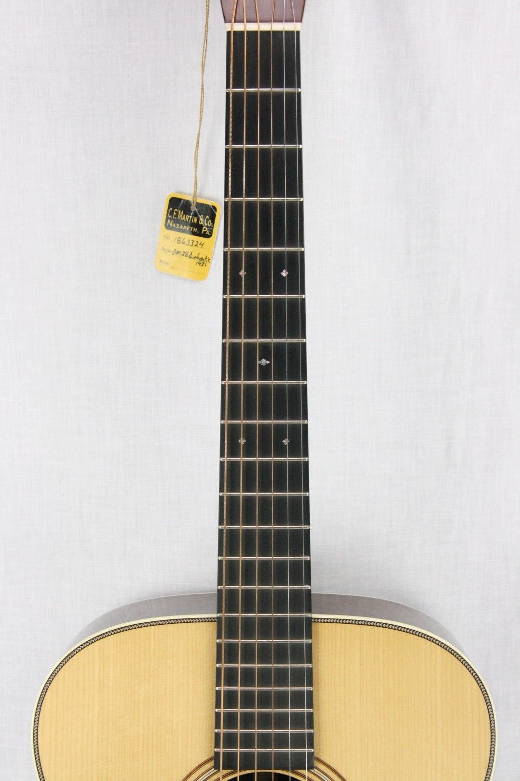 Martin OM-28 Authentic 1931 VTS Adirondack Spruce Madagascar Rosewood! 000 00 D