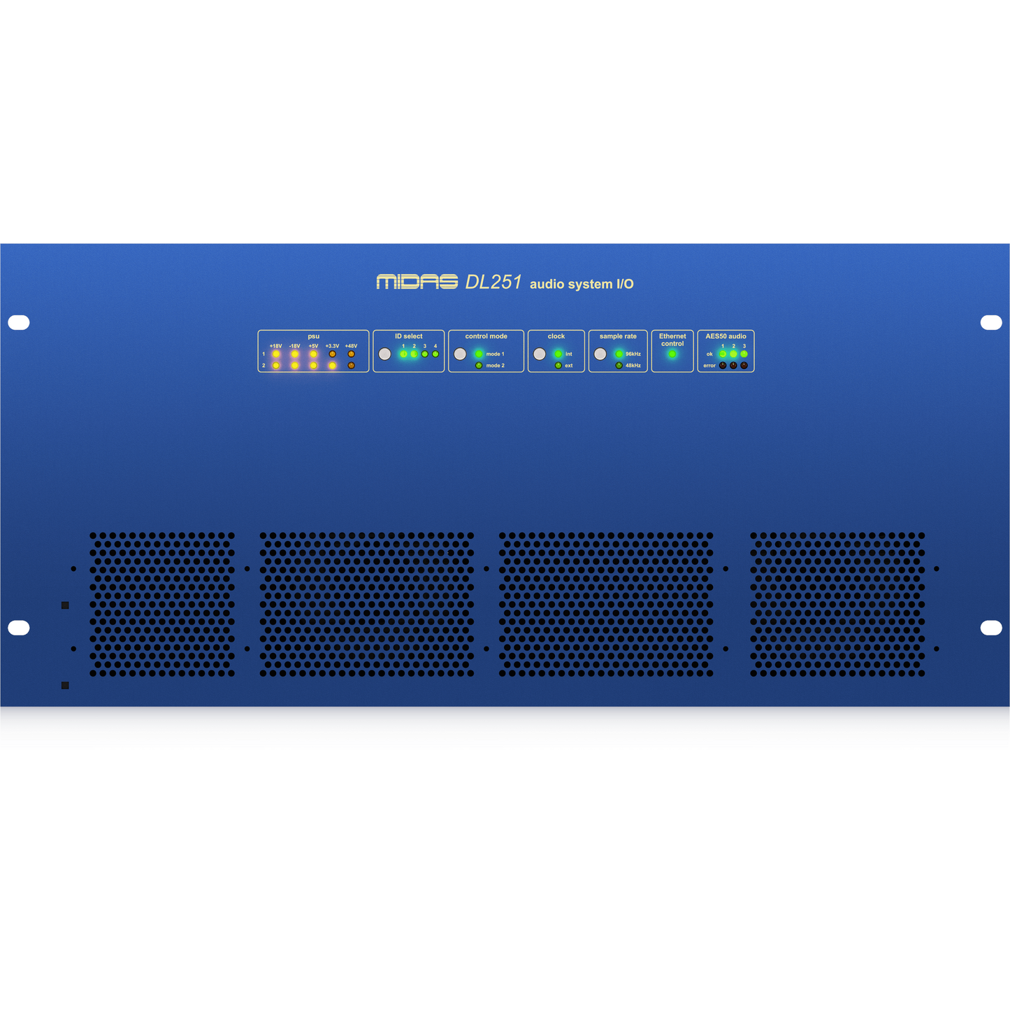 Midas DL251 48-Input Output Stage Box with Microphone Preamplifiers