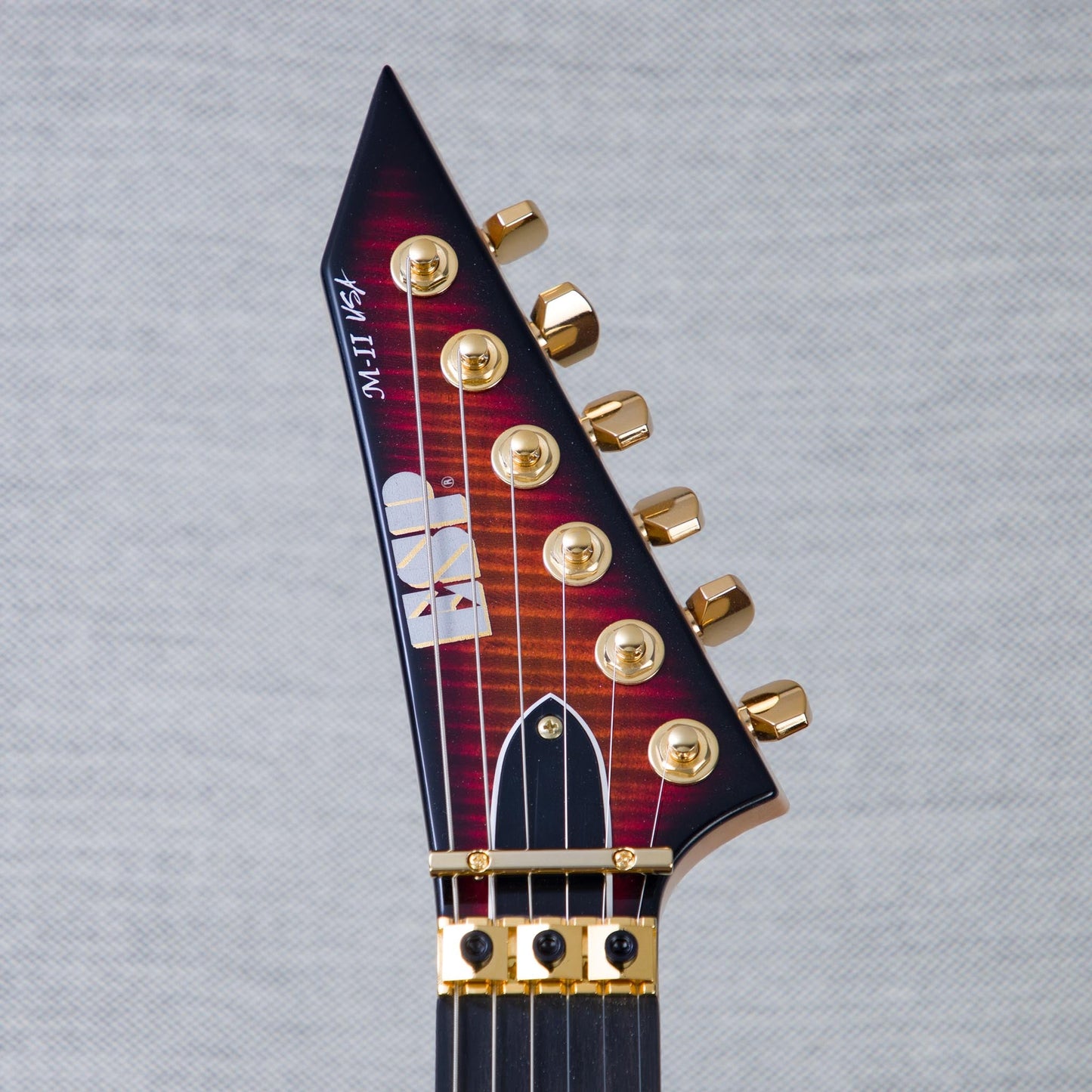 ESP USA M-II DX FR Electric Guitar - Tiger Eye Sunburst - #US26088