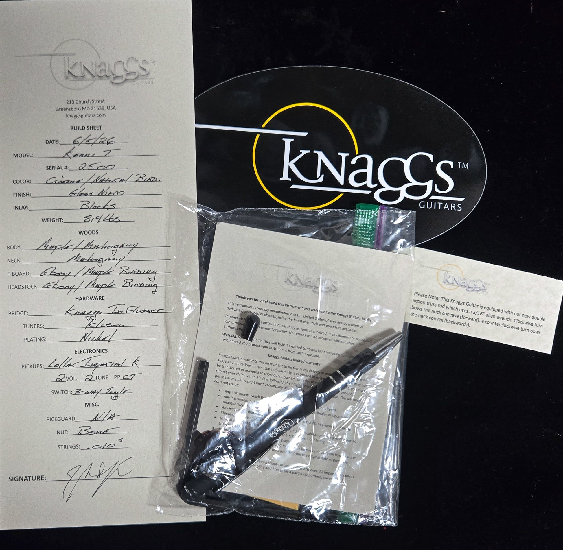 Knaggs Influence Kenai T Creme (500)