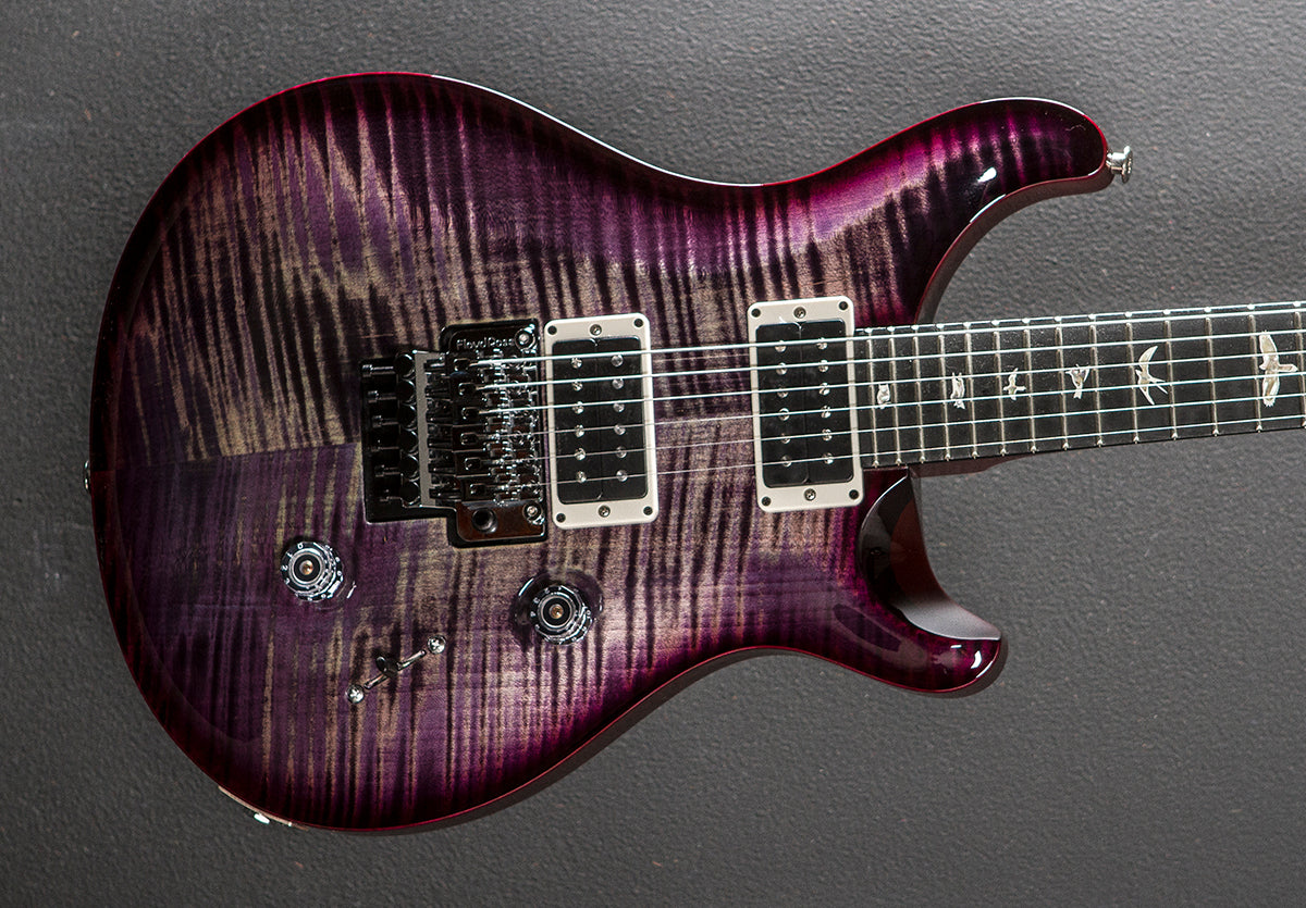 Custom 24 "Floyd" 10 Top - Violet Wraparound Burst