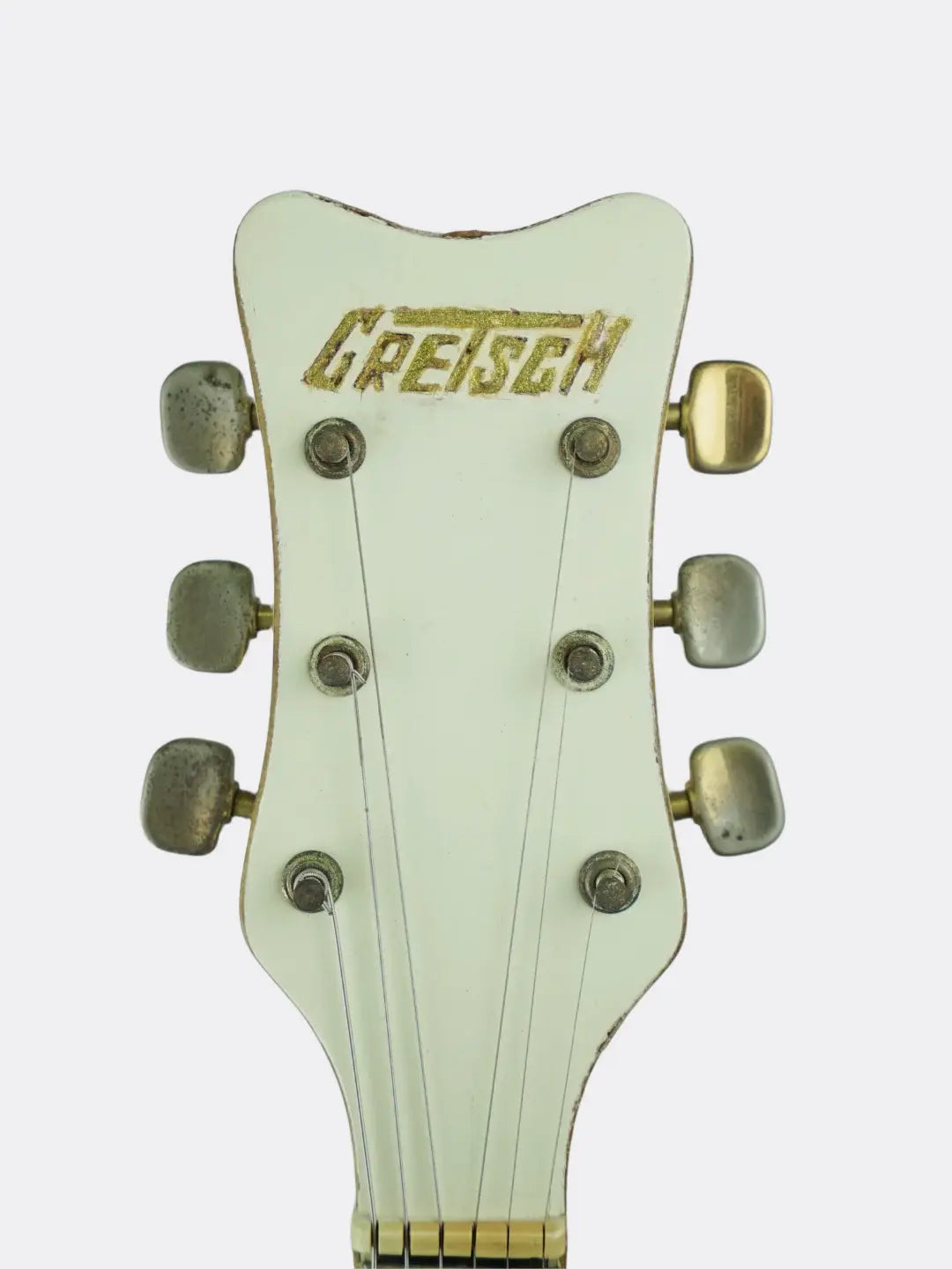SOLD - Vintage Gretsch White Falcon 7594 Signed by Neil Young - USA 1972