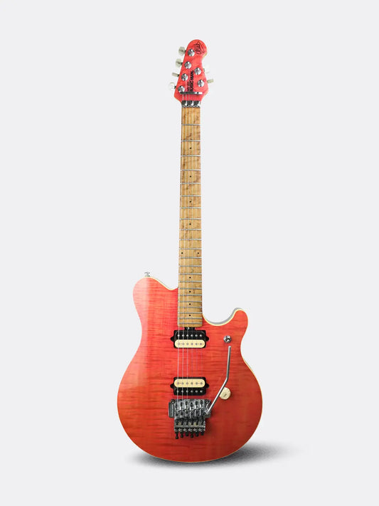 SOLD - Ernie Ball Music Man EVH Signature – Translucent Pink - USA 1992
