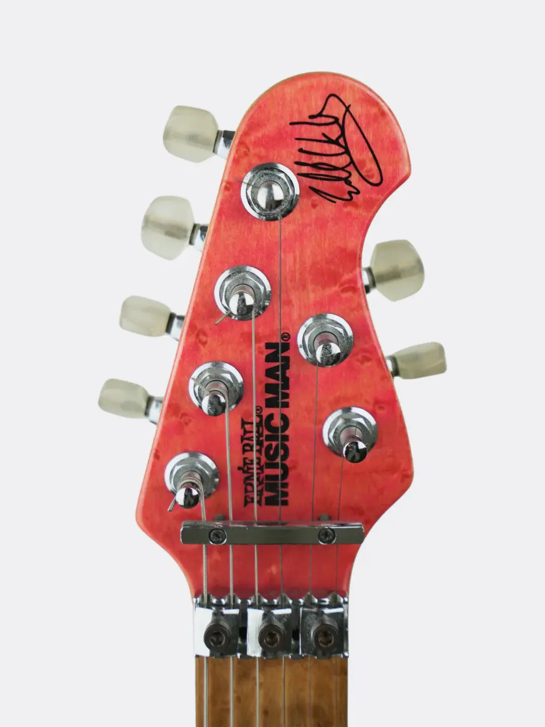 SOLD - Ernie Ball Music Man EVH Signature – Translucent Pink - USA 1992