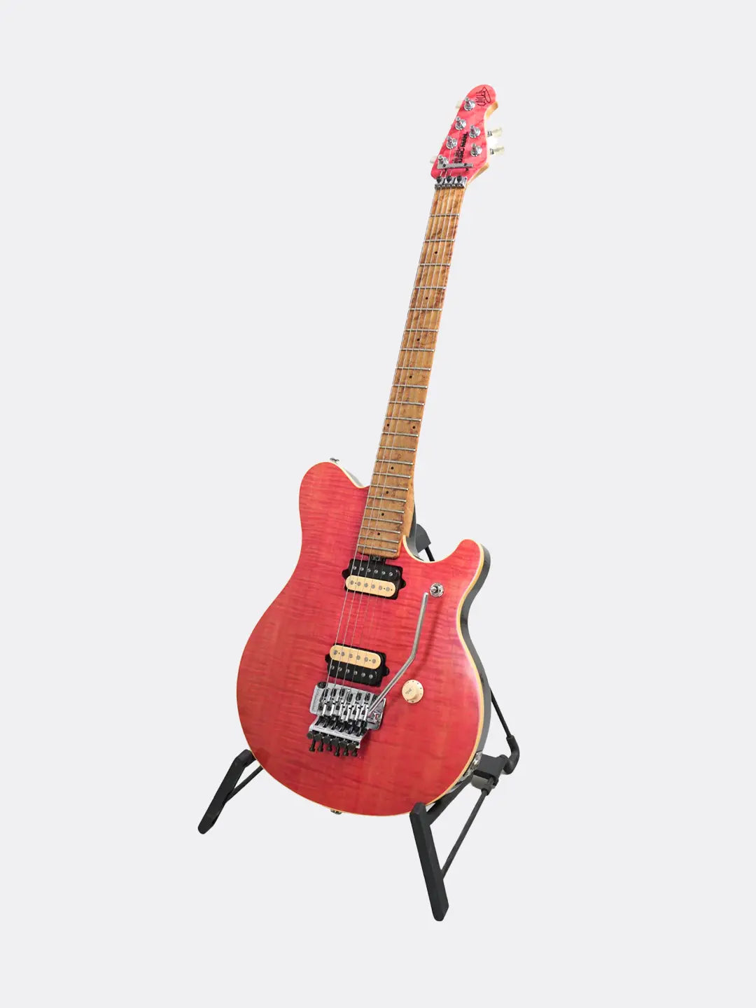 SOLD - Ernie Ball Music Man EVH Signature – Translucent Pink - USA 1992