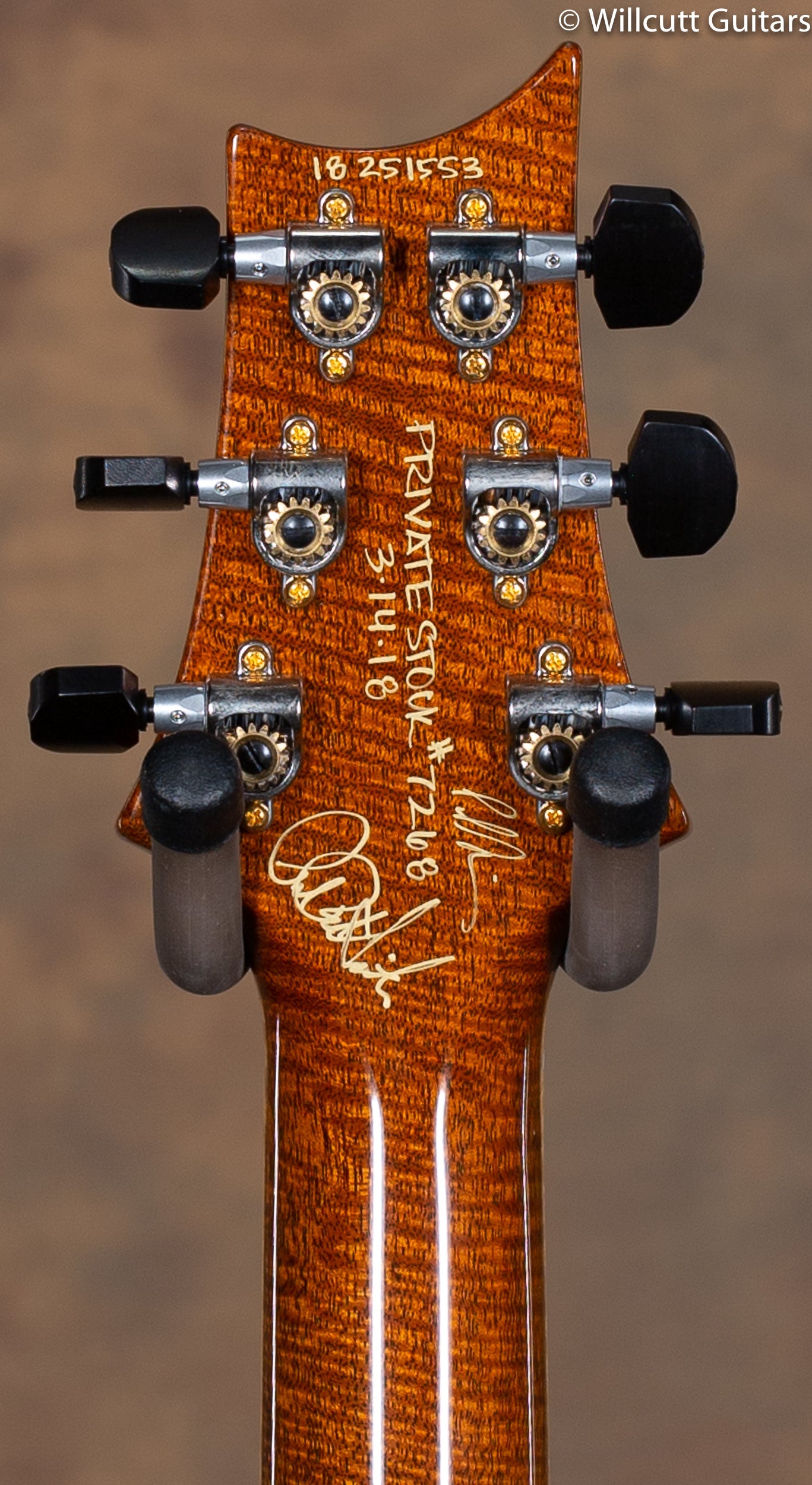 PRS Private Stock 7268 McCarty 594 Hollowbody II Limited Edition Aqua Violet Smoked Burst
