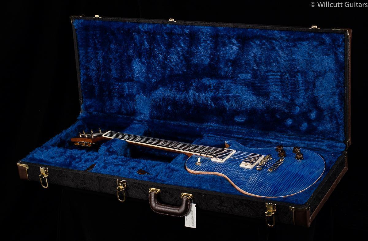 PRS McCarty Singlecut 594 Wood Library Faded Blue Jean
