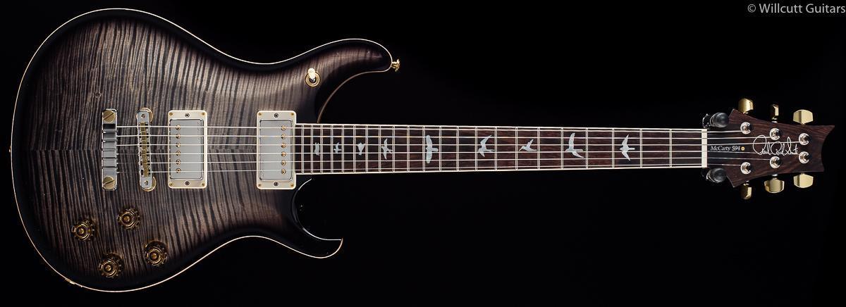 PRS McCarty 594 Wood Library Artist Charcoal Fade Burst