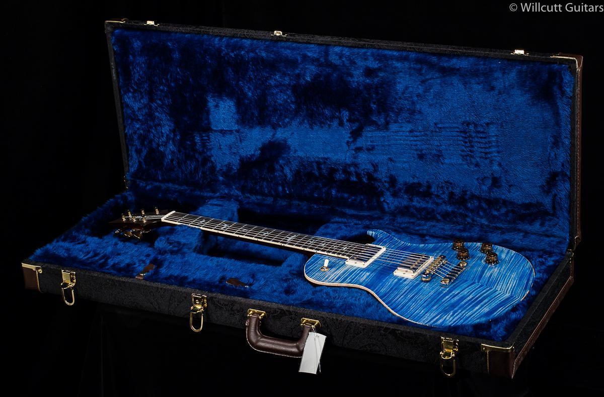 PRS McCarty Singlecut 594 Wood Library Faded Blue Jean