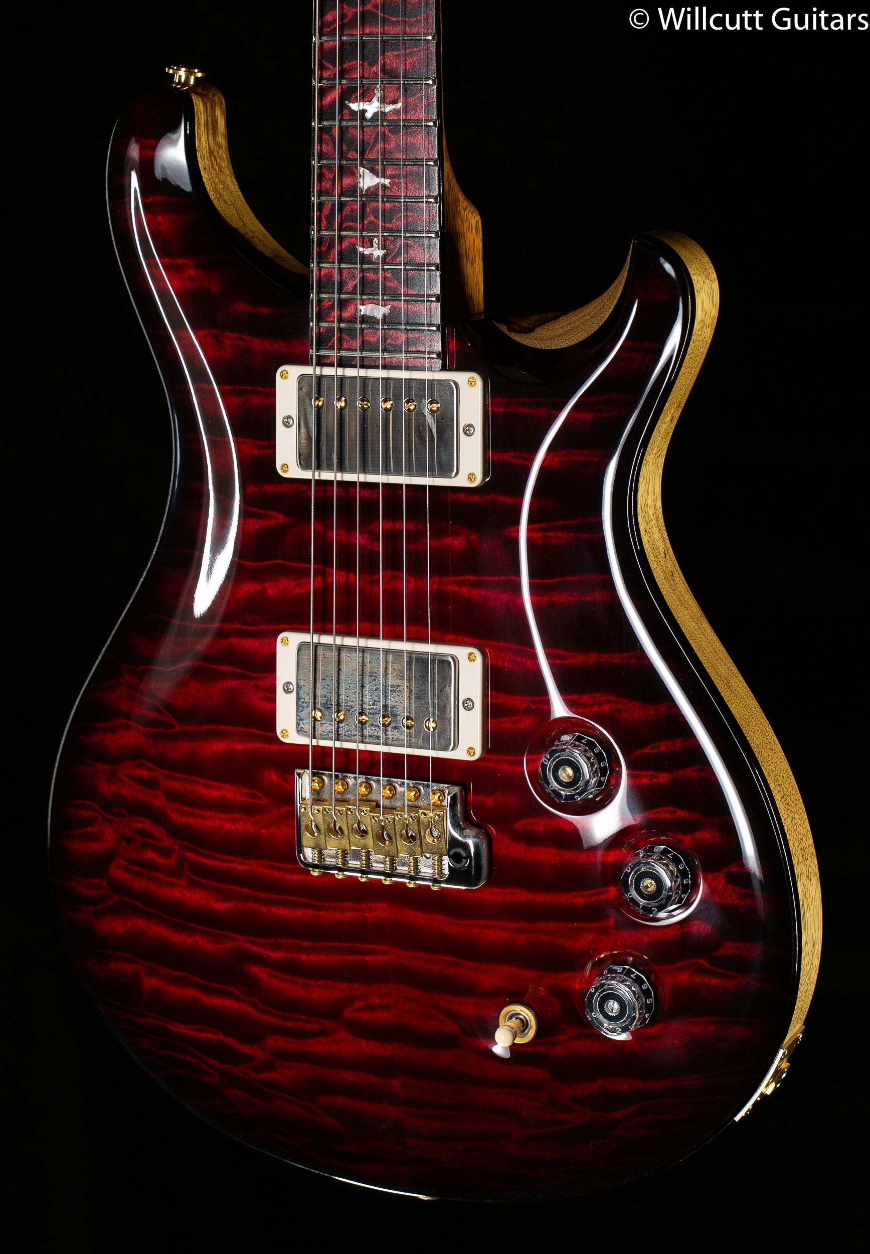 2018 PRS Private Stock 7420 DGT Red Tiger Glow Smoked Burst (335)