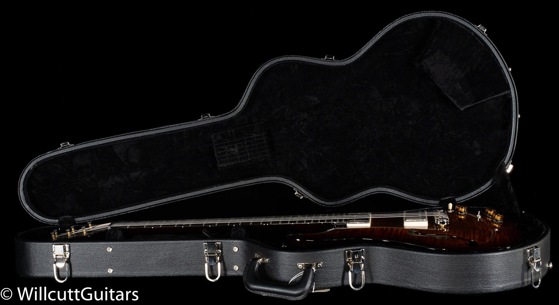 2018 PRS Hollowbody II Black Gold